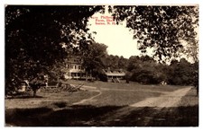 1913 Philbrook Farm, Idyllic Scene, Dirt Road, Shelburne, NH Postcard