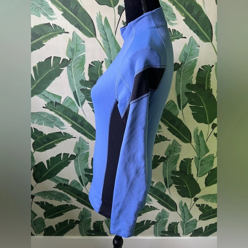 Активная водолазка с длинным рукавом ATIVA синяя и черная размер M - Изображение 3 из 4