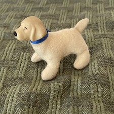 VINTAGE Barbie Pet Puppy Dog 1998 Plush Body Vinyl Plastic Head Golden Retriever