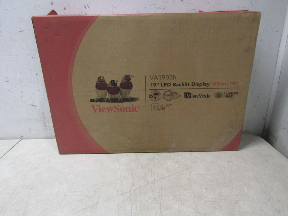 ViewSonic VA1903H 19" 1366x768p, WXGA Monitor (16:9) - Image 2 of 3