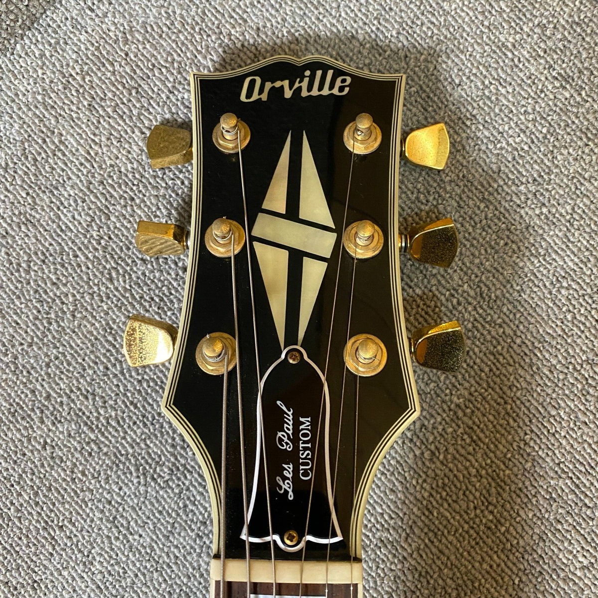 Orville By Gibson Electric Guitar Les Paul Custom Made In By Orville By Gibson Electric Guitar Les Paul Custom Made In By