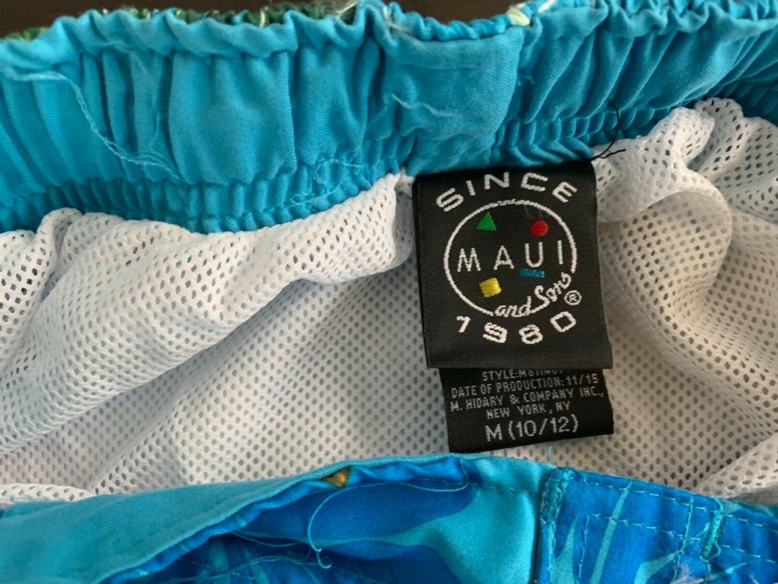 NWT Maui And Sons Swim Trunks Boys Size M 10/12 (M26) image 4