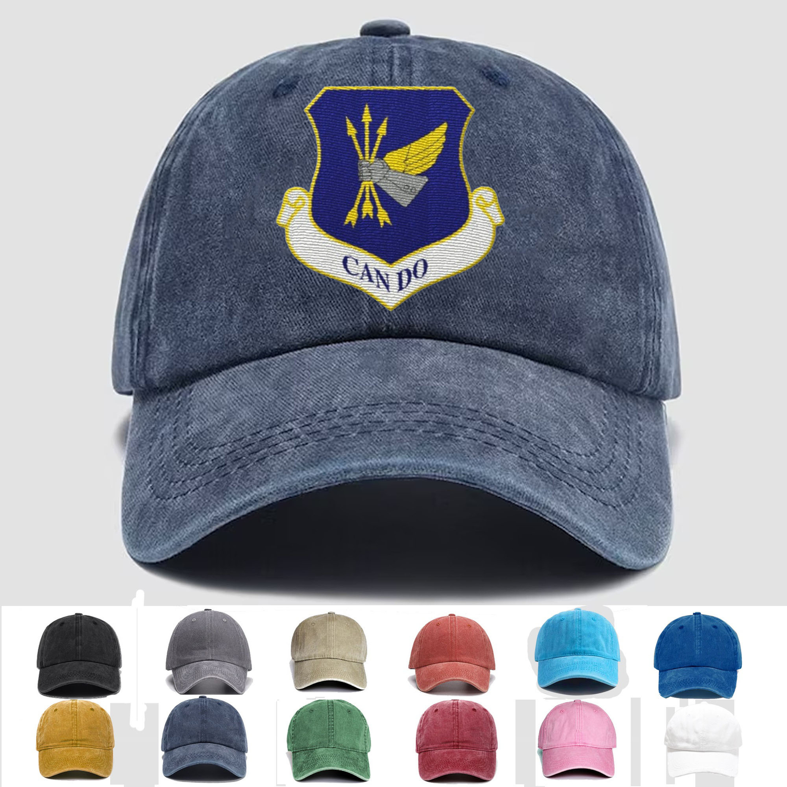 Custom Personalization Embroidered Hat 305th Air Mobility Wing, Veteran Cap,Gift