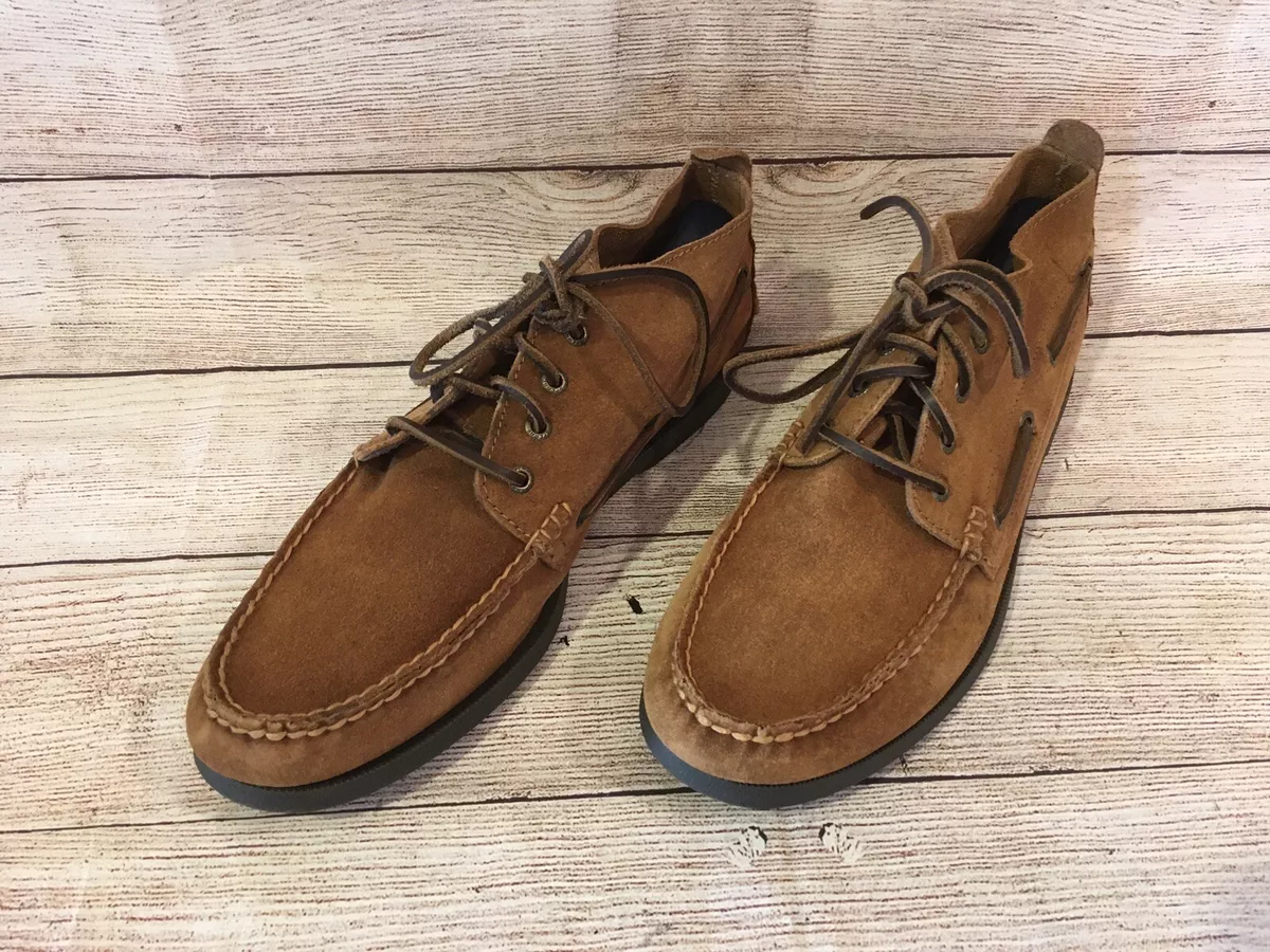 Sperry Top Sider Mens Brown Suede Chukka Boots Sz. 12 M