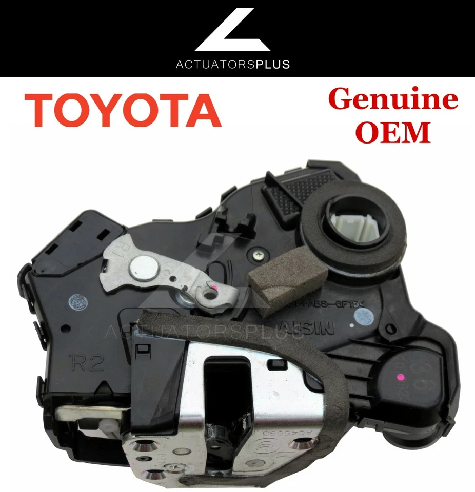 Actuador de cerradura de puerta delantera derecha Scion xA OEM 2004-2006 *Con cerradura de llave en la puerta Foto 3 de 4