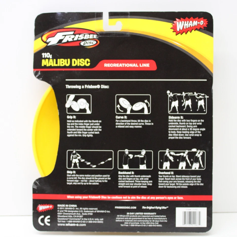 Wham O Frisbee Malibu Disco Línea de Recreación Woodie Wagon Surfer Palmera Playa Foto 3 de 4