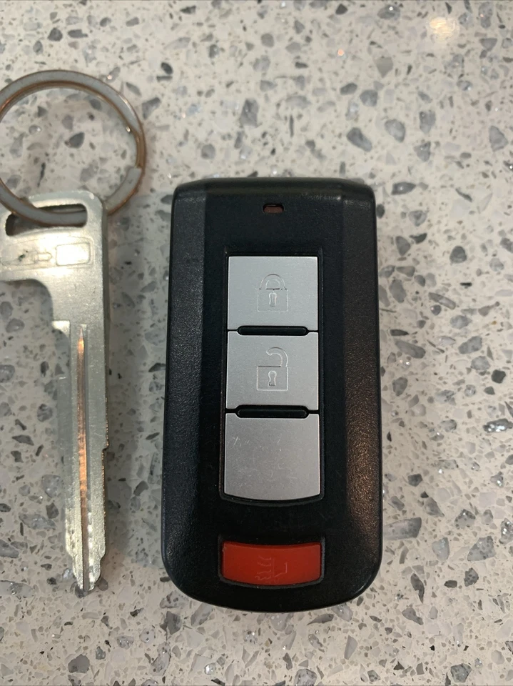 14-20 三菱 OUTLANDER 智能 KEYLESS 入门遥控器 钥匙 FOB 变速器 原始设备制造商 — 第 2/4 张图片