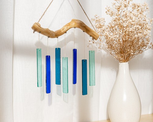 Carillón de Viento y Atrapasol para Decoración de Ventanas, Decoración Boho Granja - Imagen 8 de 8
