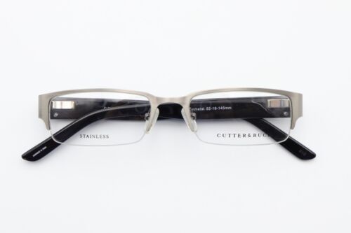 CUTTER & BUCK RIVIERA in Gunmetal 52-18-145 STAINLESS Frames Flex Hinges B8 - Picture 12 of 13