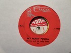 CUCA 45 RECORD J 1454/BERNIE JOLLY LADS/TINY BUBBLES/MY MARY POLKA/ VG/VG+ — photo 1