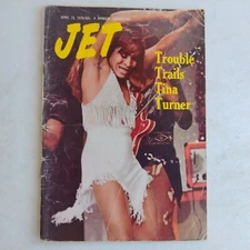 Jet Magazine April 15th 1976 Trouble Trials Tina Turner