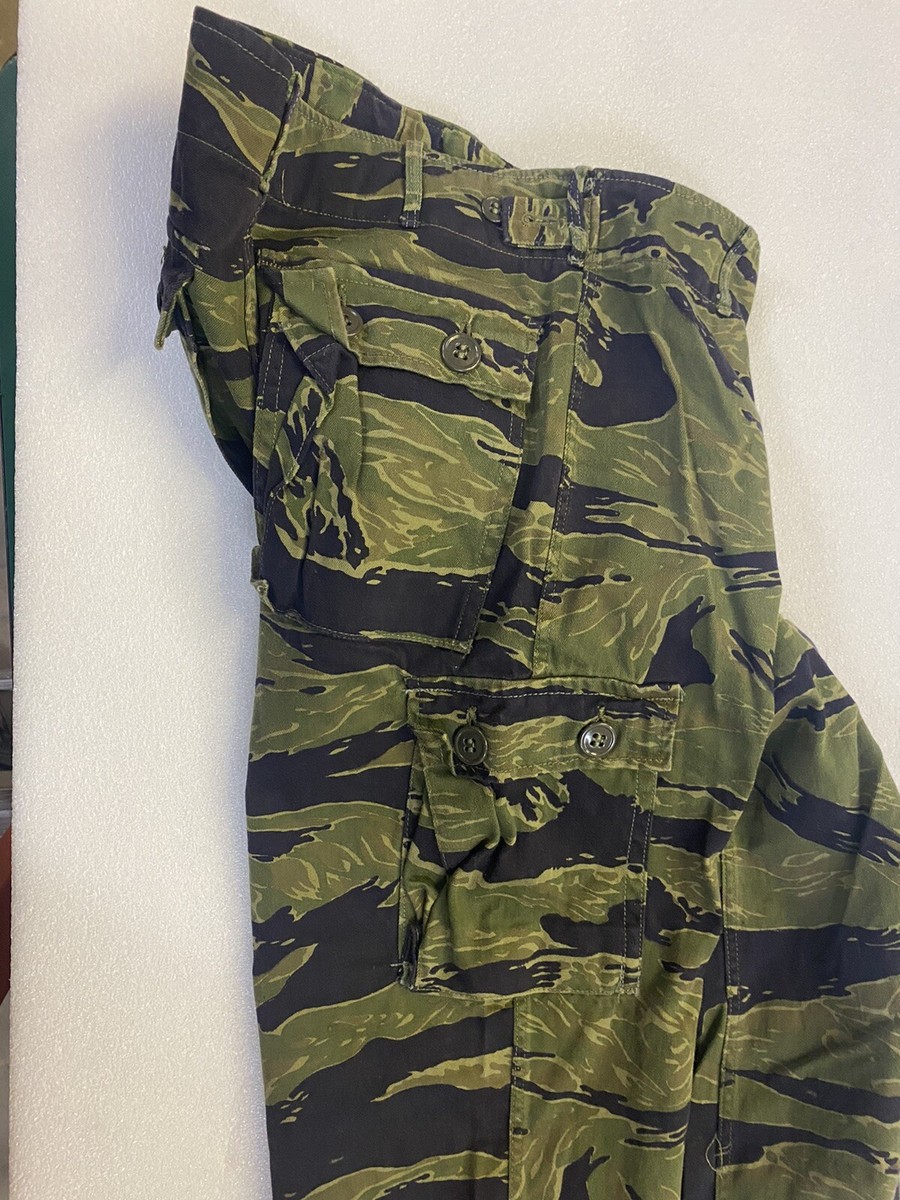 Original Vietnam John Wayne Dense Pattern Tiger Stripe Pants