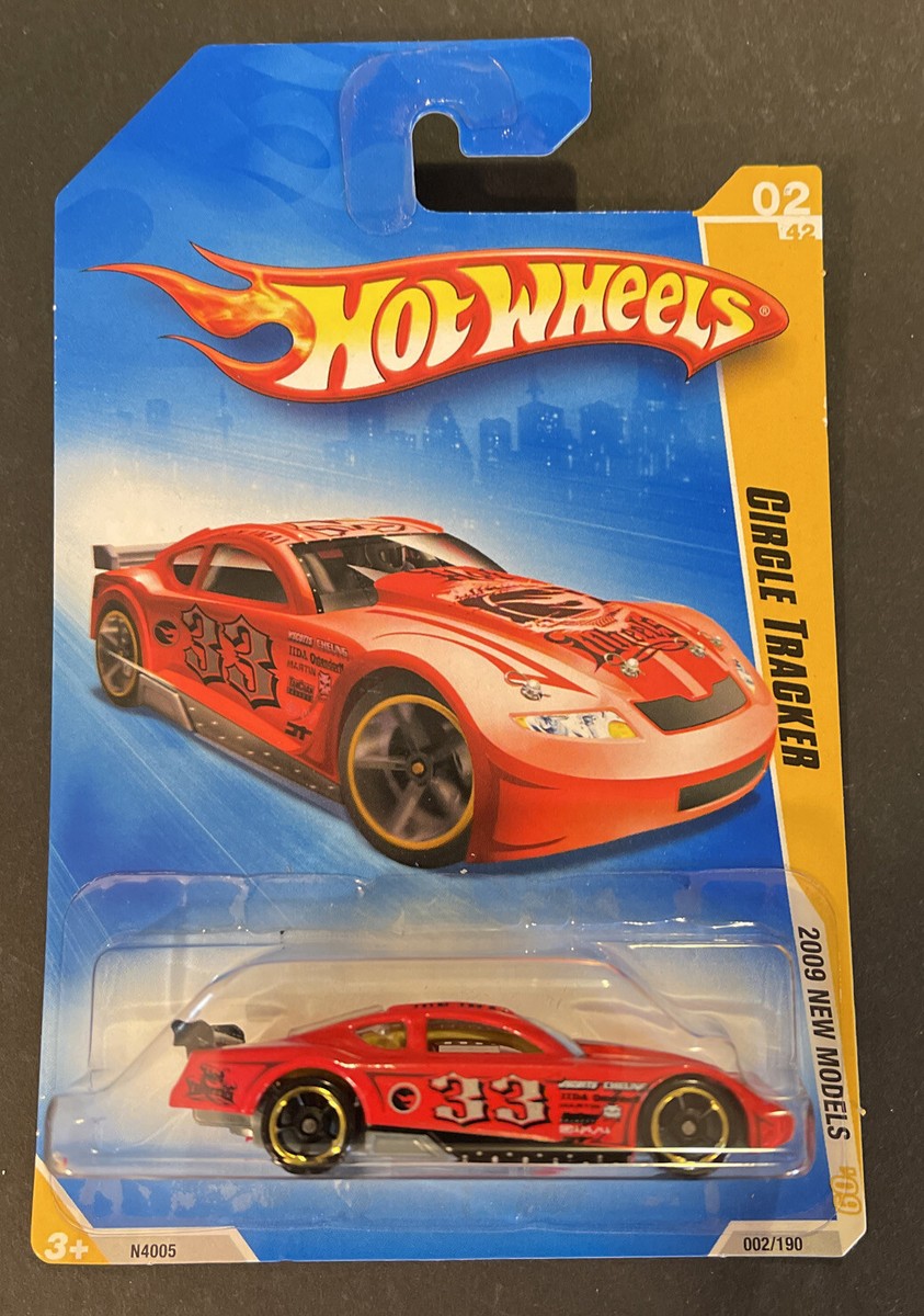 絶版品 Hot Wheels CIRCLE TRACKER 68 特別版 Hot Wheels Circle Tracker 2009 New Models #33 Red 1/64 New