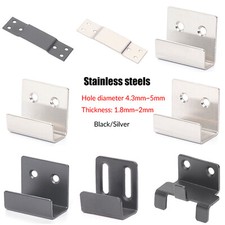 Stainless Steel Ceramic Tile Glass Board Display Rack Holder Wall Hanger Bracket