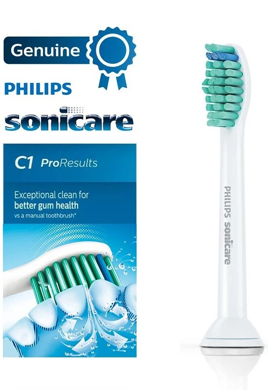 GENUINE Philips Sonicare ProResults C1 Replacement Toothbrush Head 1 STANDARD
