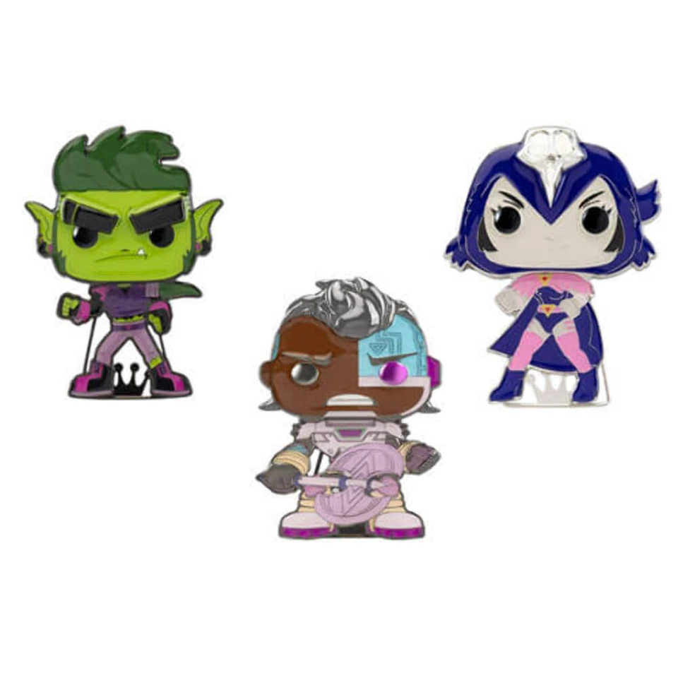 ¡Los jóvenes titanes van! tNBtS 4" Pop! Pin esmaltado coleccionable regalo de jo - Imagen 2 de 3
