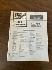 SOUNDESIGN 4949 Audio System Service Manual with schematics, etc. *Original*