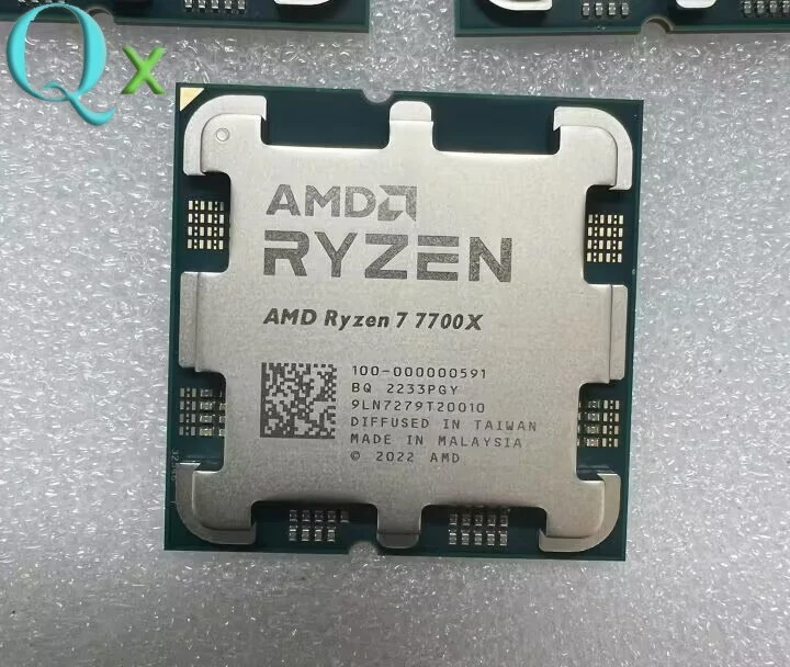 AMD Ryzen 7 7700X 4.5 GHz Eight-Core AM5 Processor