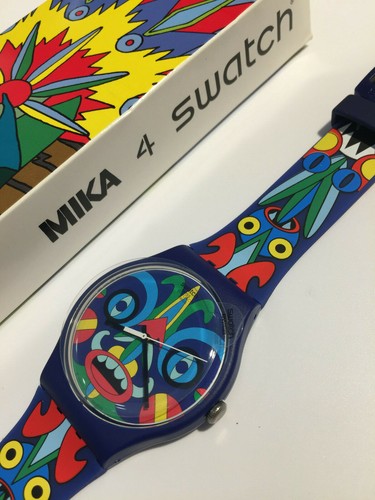 SUOZ171 SWATCH X MIKA ART SPECIAL RARE SOLD OUT | KUKULAKUKU NEW UNWORN |  eBay