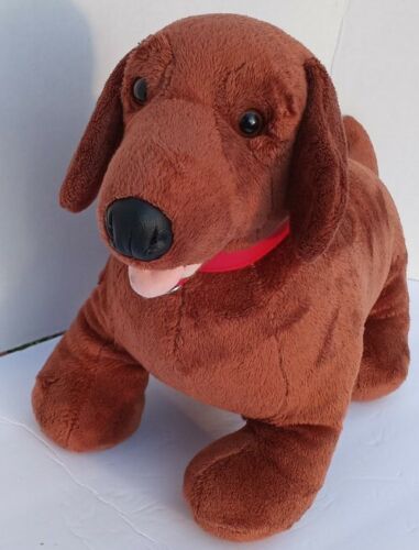 Build A Bear Long Brown Dachshund Wiener Doxin 16" Dog Plush Animal Toy - Picture 10 of 12