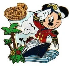Disney DCL Captain's Choice Captain Mickey Mouse Cruise Pin