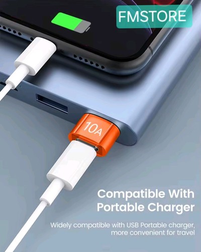 ADATTATORE OTG DA USB-A FEMMINA A USB C TIPO C MASCHIO CONVERTITORE UNIVERSALE A - 第 5/8 張圖片