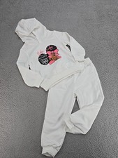 Two-Piece White Toddler Size 2-3 Years Sweatsuit Graphic Hoodie You Are Amazing