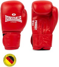 Guantoni da boxe Lonsdale Probout Dbv Contest in pelle