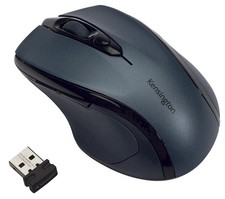 Kensington Pro Fit Wireless Mouse - Mid-Sized 5-Button Optical Home Office Wirel