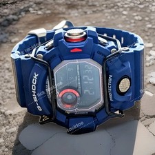 RARE Casio GW-9400NV-2 Navy Rangeman 2014 limited BLUE GREAT Solar Multiband6