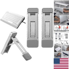 Compact Foldable Keyboard Stand with Anti-Slip Pads   Adjustable 3 Tilt Angles