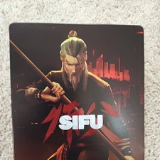 SONY PS4 - SIFU VENGEANCE EDITION VG - Collector's STEELBOOK CASE w. INSERT