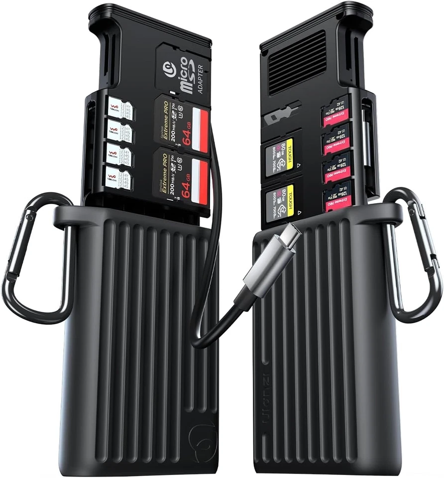 2-in-1 USB 3.2 Card Reader for iPhone/Android - Image 3 of 4