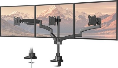 Monitor Halterung 3 Monitore 17-32 Zoll 10kg pro Arm verstellbar VESA