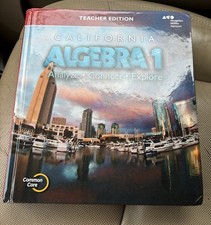 Houghton Mifflin Harcourt Algebra 1 Teacher E...