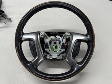 2007-2013 GMC Yukon Denali Woodgrain Steering Wheel Luxury OEM P/N P15854534