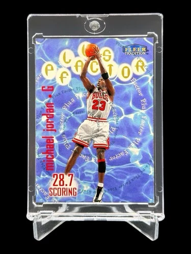 1997/98 Fleer Ultra MICHAEL JORDAN CHICAGO BULLS DUNKING #23 HOF🔥GOAT🔥