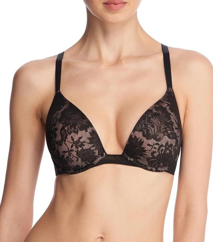 NATORI 721320 Levitate Contour Underwire Bra Black New Size 30B