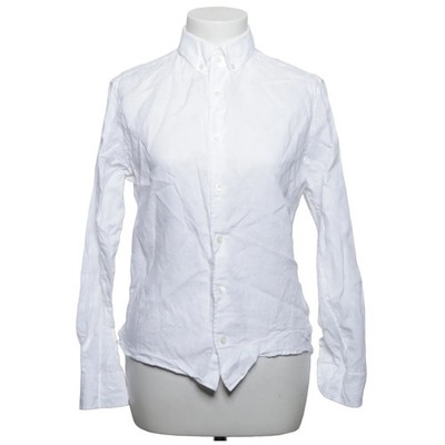 Asket, Hemd, Größe: XS, The Linen Shirt, Weiß, Leinen, Einfarbig, Damen #N32