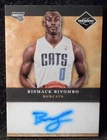 2011-12 Bismack Biyombo Panini-Limited AUTOGRAPH.....Charlotte Bobcats