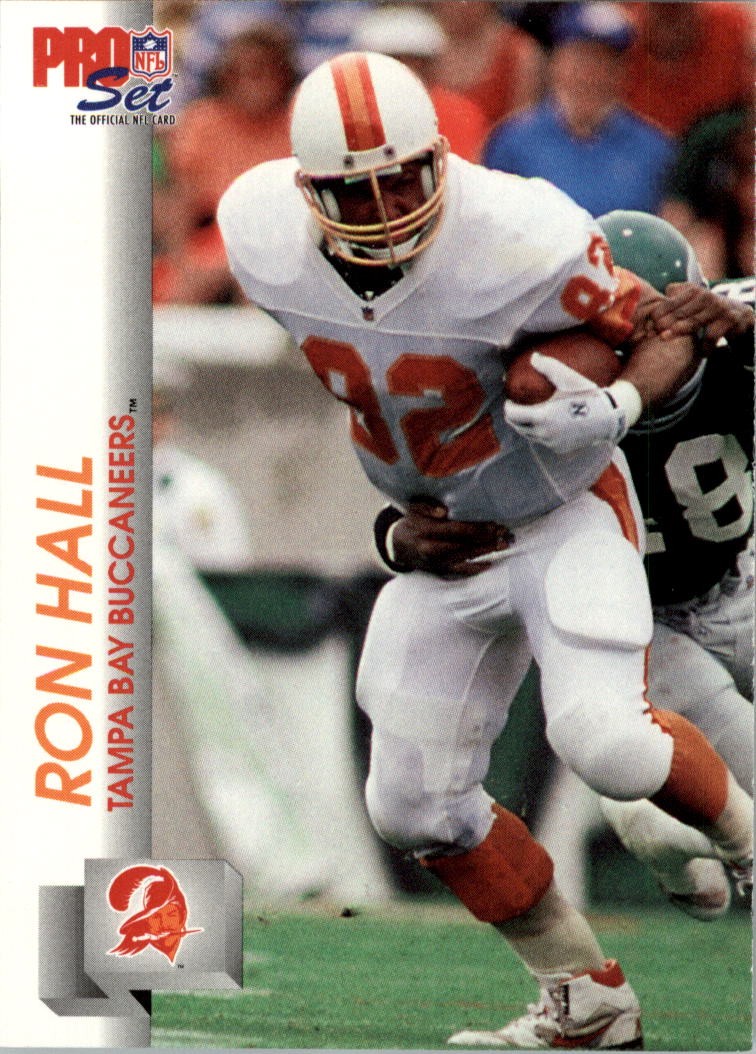 1992 Pro Set #667 Ron Hall - FB
