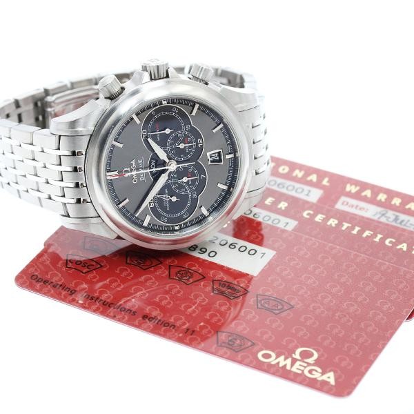 OMEGA DE VILLE 4 COUNTER CHRONOSCOPE 422.10.41.52.06.001 41mm SS #C26359