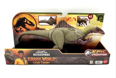 Jurassic World Chaos Theory Battle Roarin Becklespinax 2024 Epic