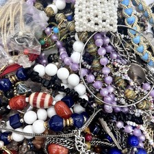 Vintage Jewelry Grab Bag 100 PIECES Costume Resale Wholesale Bundle All Wearable