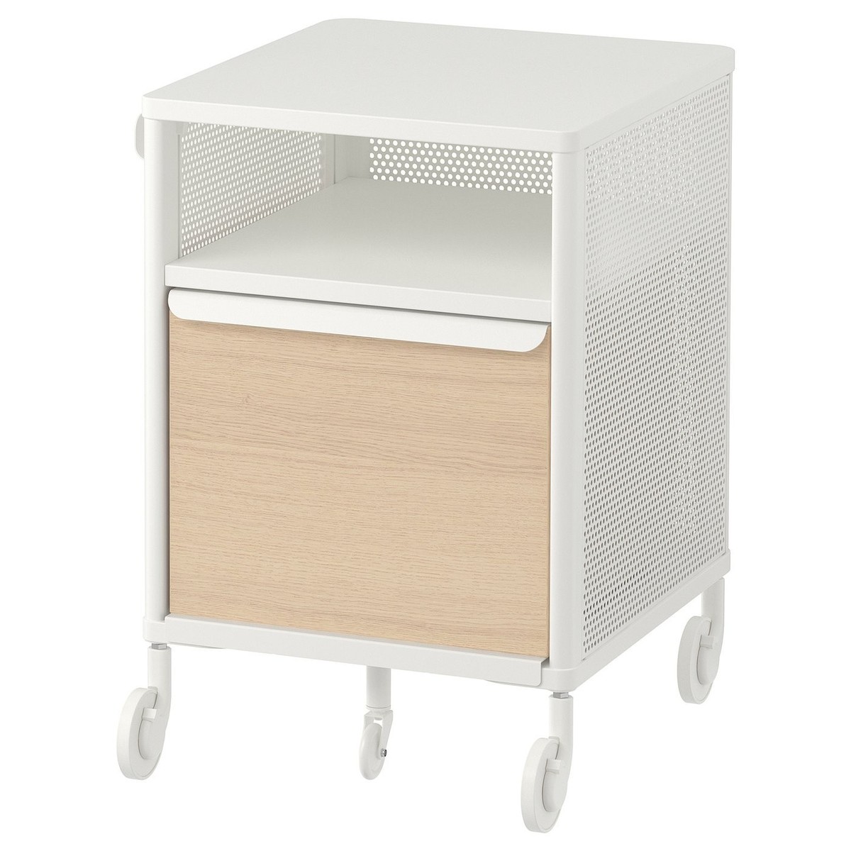 NEW IKEA BEKANT Storage Unit Mesh White - 16 1/8” Wide x 24” Tall