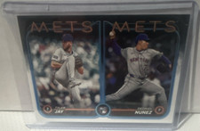 Topps Update Series Rookie Combos US82 Jay Nunez Mets Baseball Card