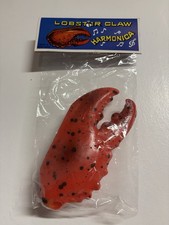 Vtg Lobster Claw Harmonica Nanco Hong Kong 1976 NOS Novelty RARE Dime Store Toy