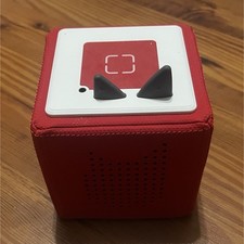 tonies Toniebox Red Electronic Learning System Audio Player for Kids no charger