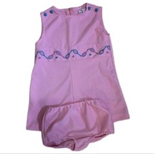 Vintage Jcpenny Girls Tennis Dress With Shorts Sz 6x