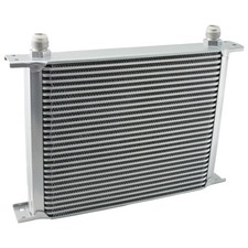 Ölkühler 28 Reihen AN10 Anschluss Universal Zusatz Öl Kühlung Extern Oil Cooler